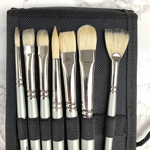 Richeson Plein Air/Travel Oil Brush Set - Picture 2 of 6
